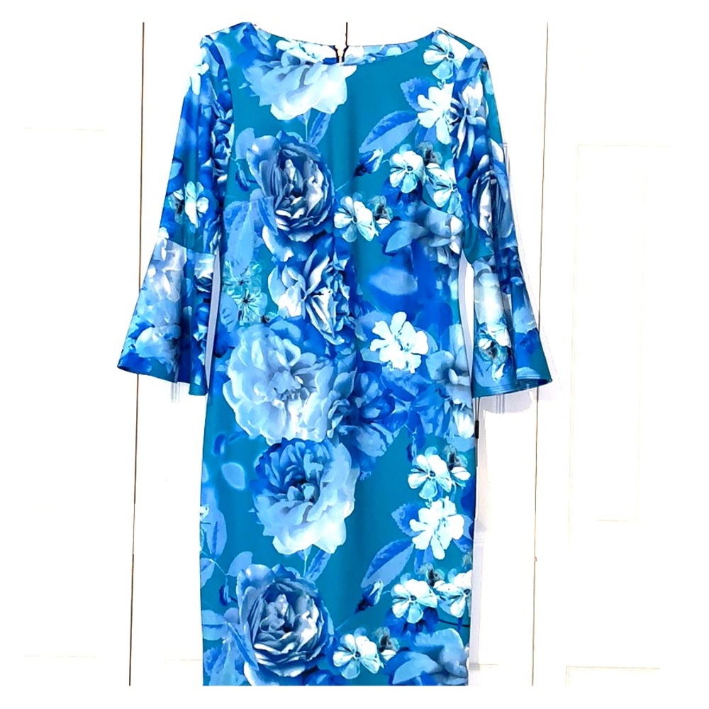 *NWT* Calvin Klein floral Sheath dress